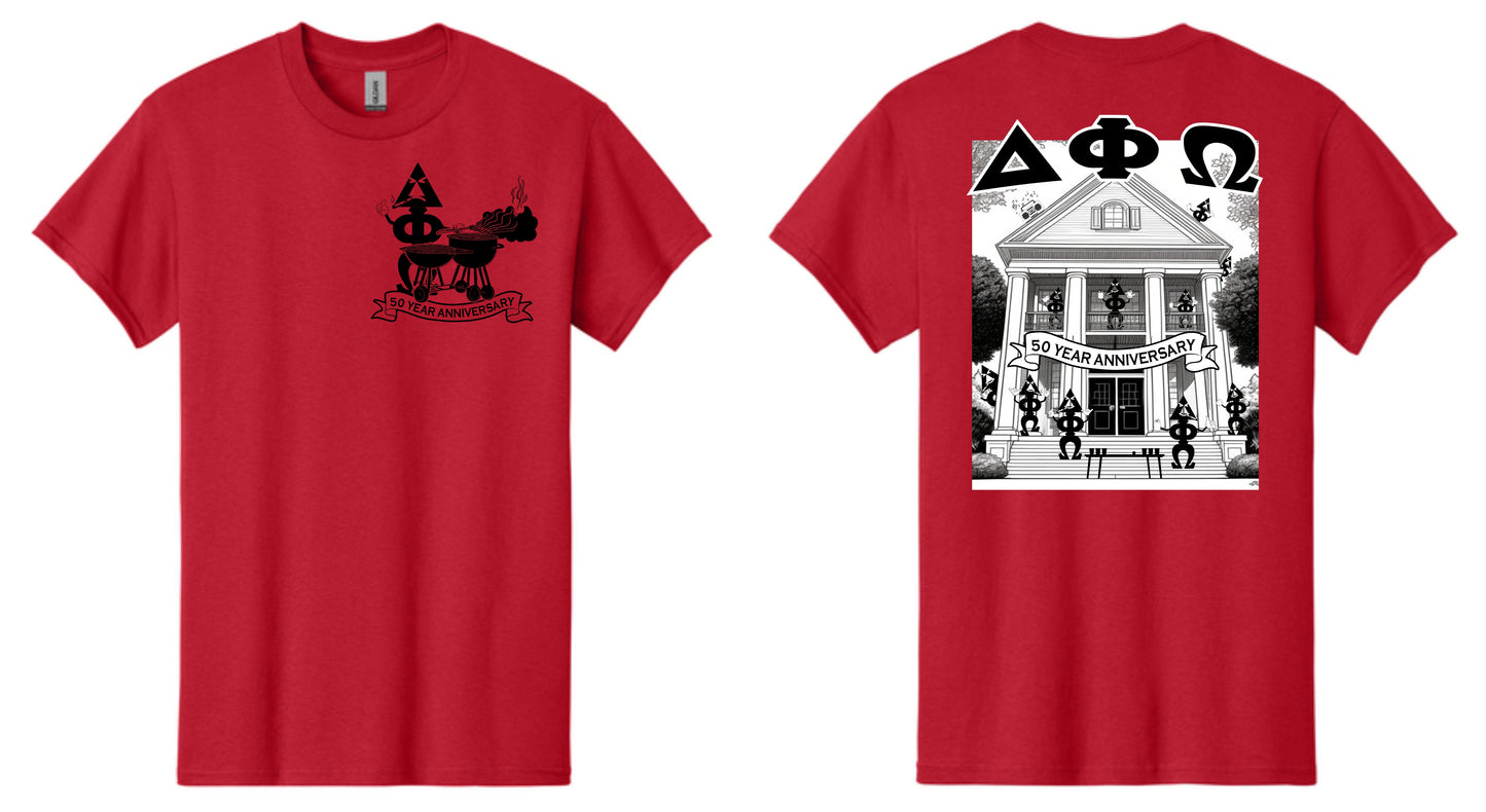 Delta Phi Omega 50th Anniversary Shirt