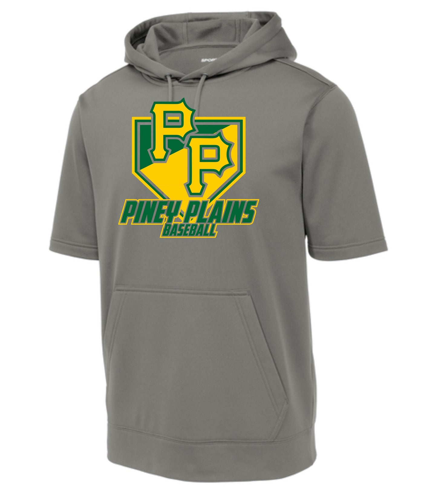 Short Sleeve Hooded Pullover Sweatshirt Design 2