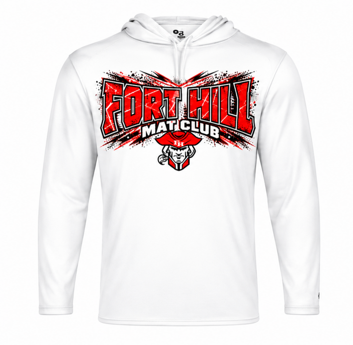 Hooded Long Sleeve T-Shirt Design 2