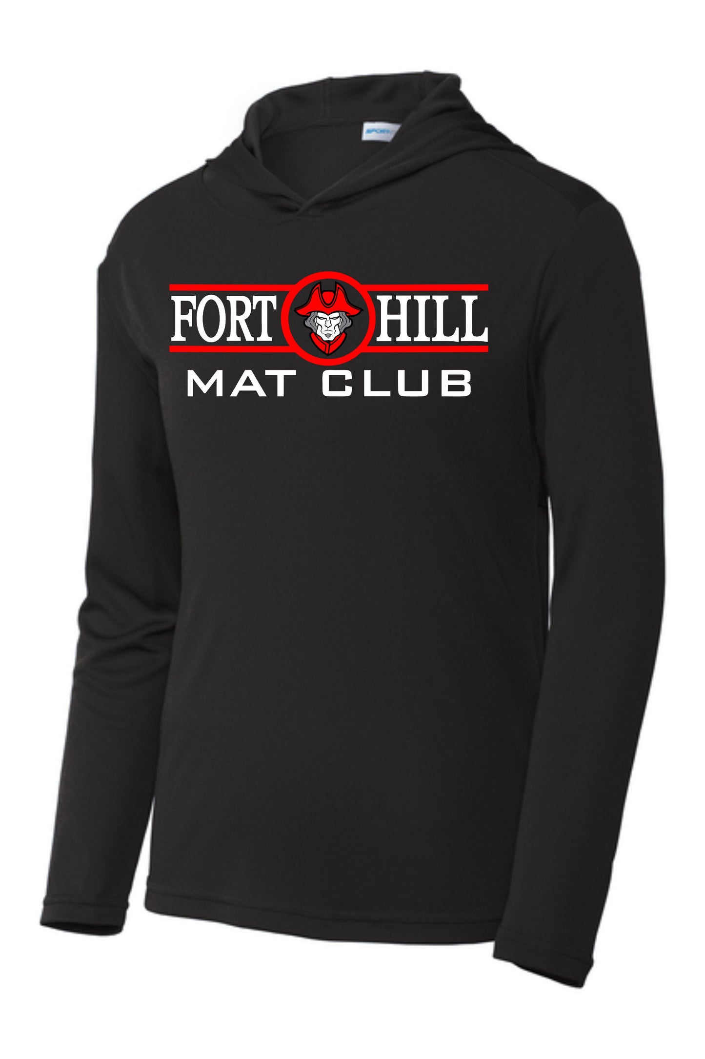 Youth Hooded Longsleeve Shirt Design 1