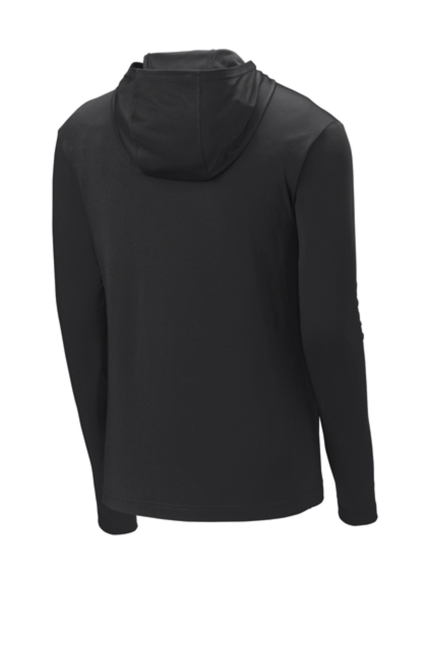Moisture Wicking Hooded Long Sleeve Shirt Design 1