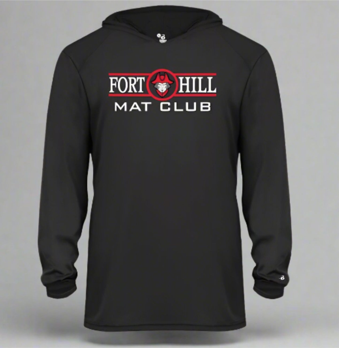 Adult Hooded Longsleeve Shirt Design 1