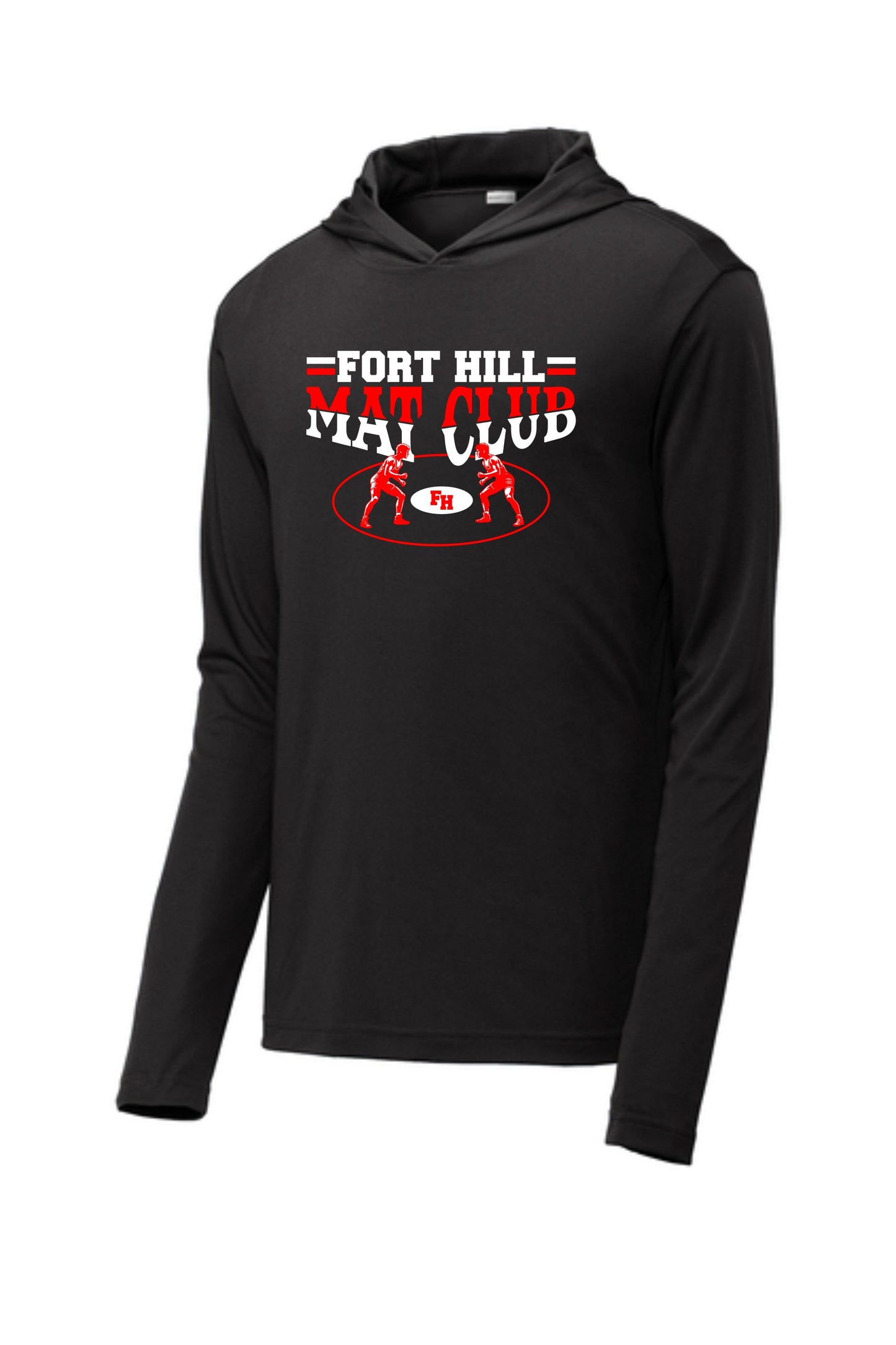 Adult Hooded Longsleeve Shirt Design 2