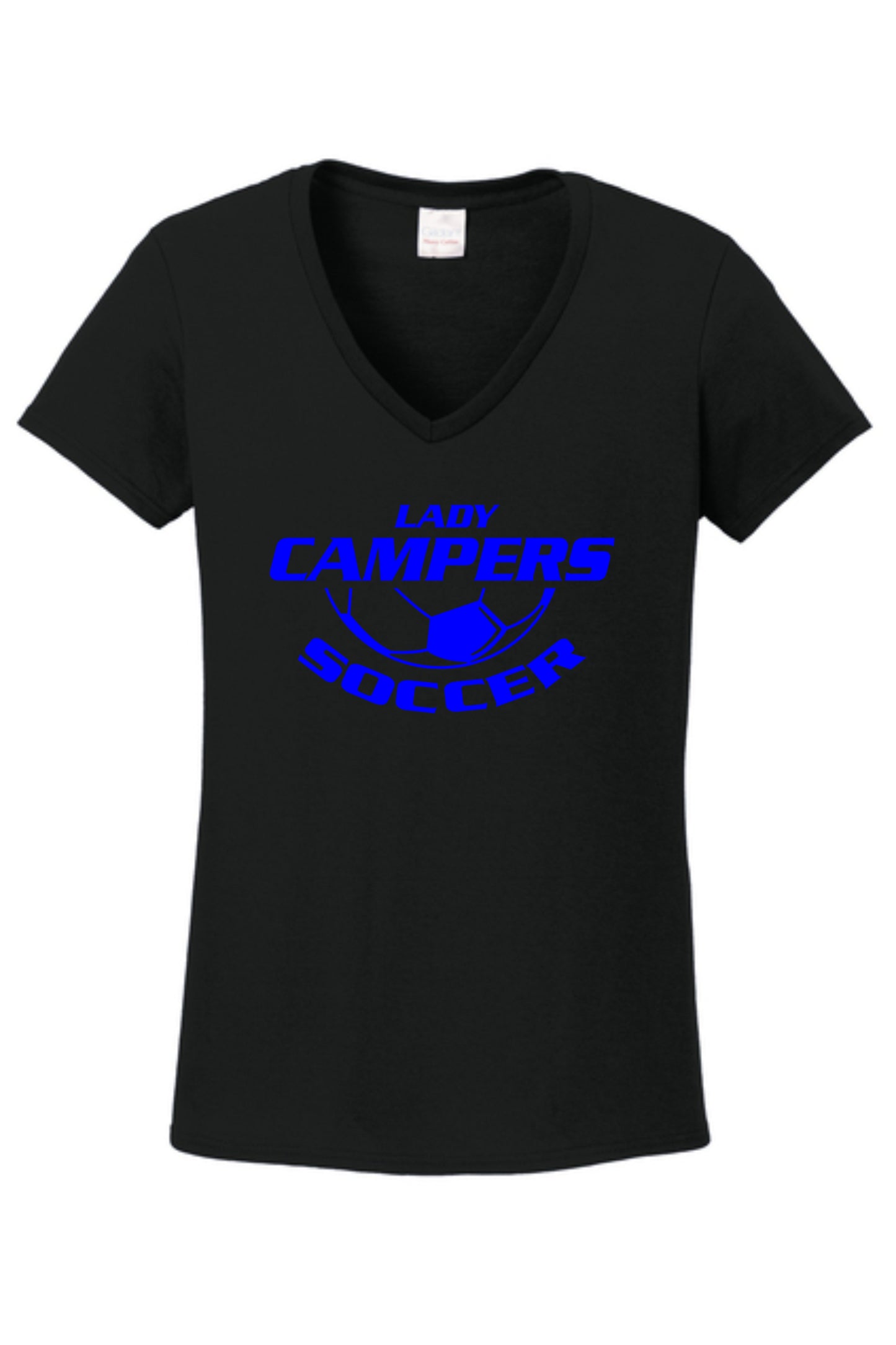 Ladies V-Neck T-Shirt Design 1