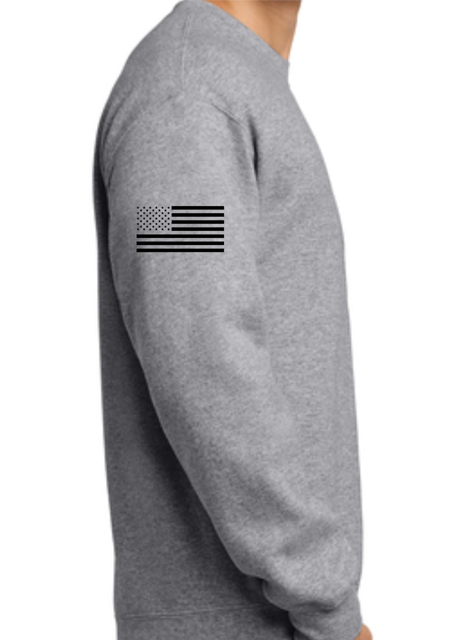 Screen printed Gildan Crewneck