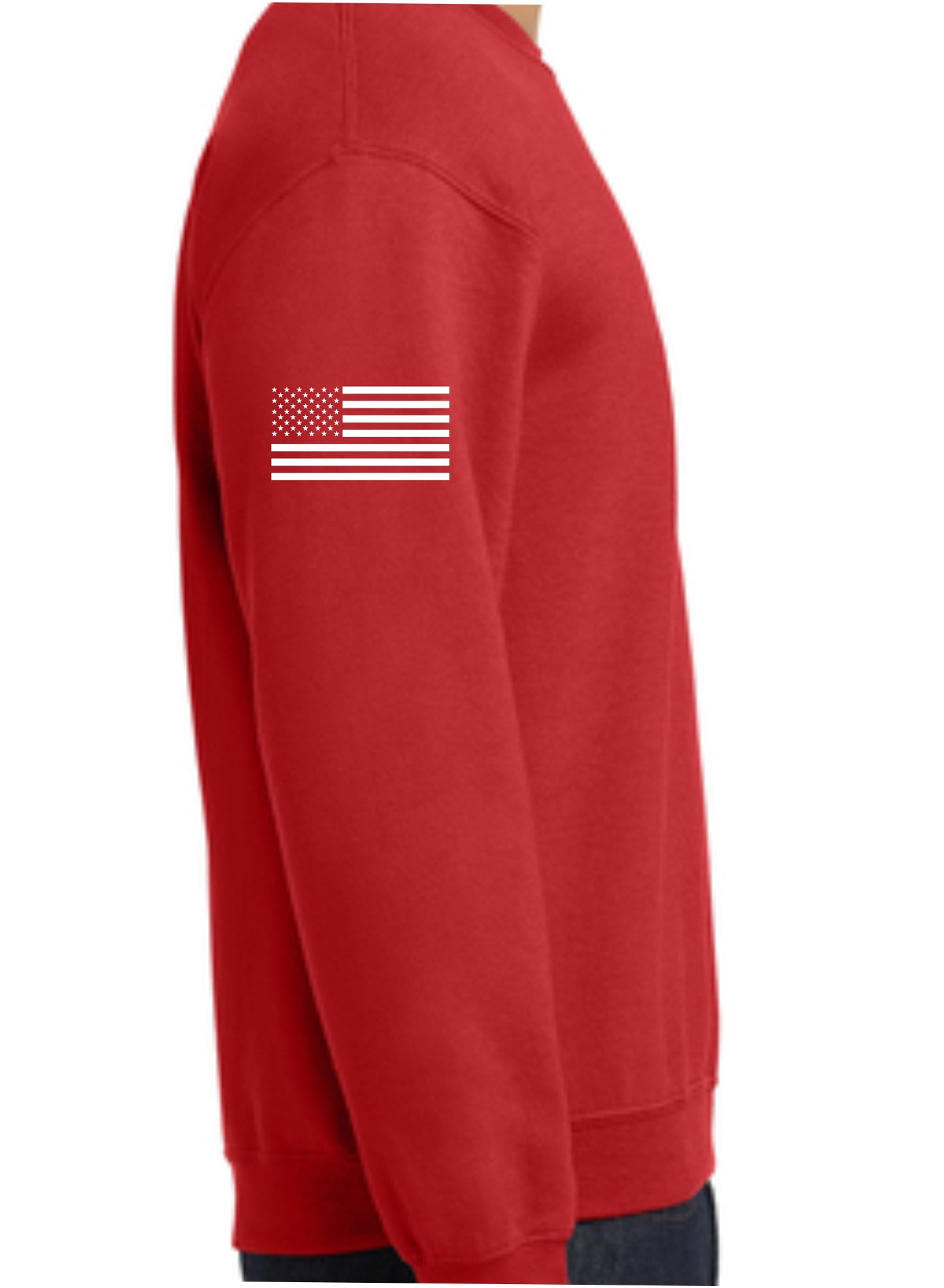 Screen printed Gildan Crewneck
