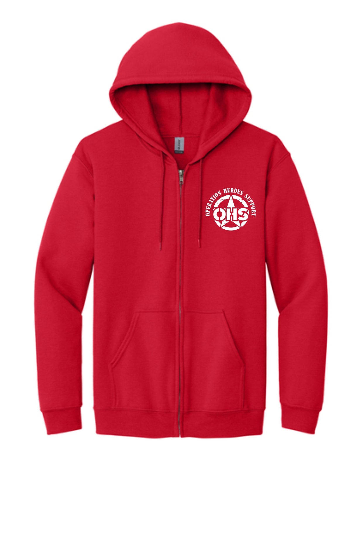 Screenprinted Full-Zip Hoodie