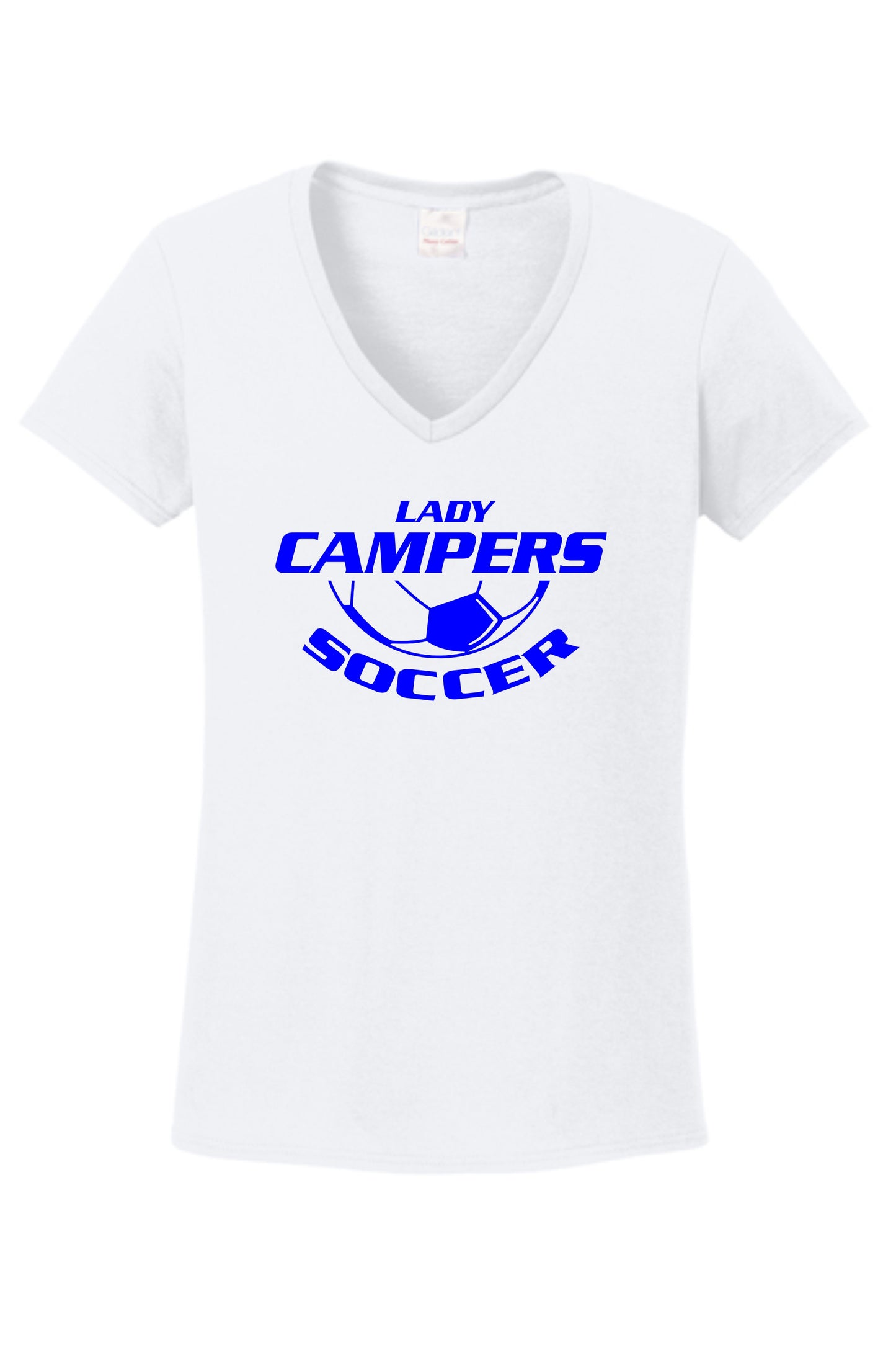 Ladies V-Neck T-Shirt Design 1