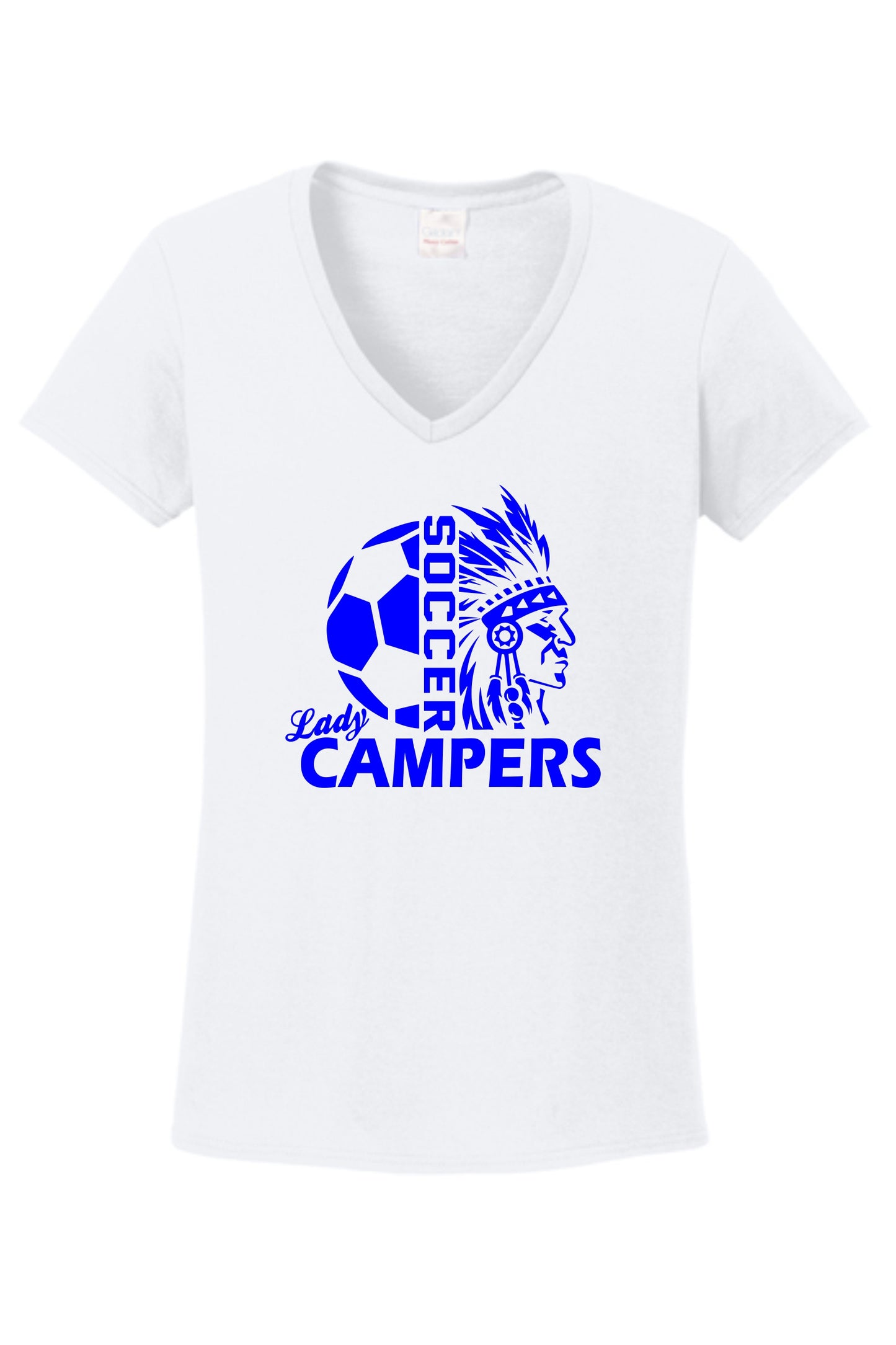 Ladies V-Neck T-Shirt Design 2