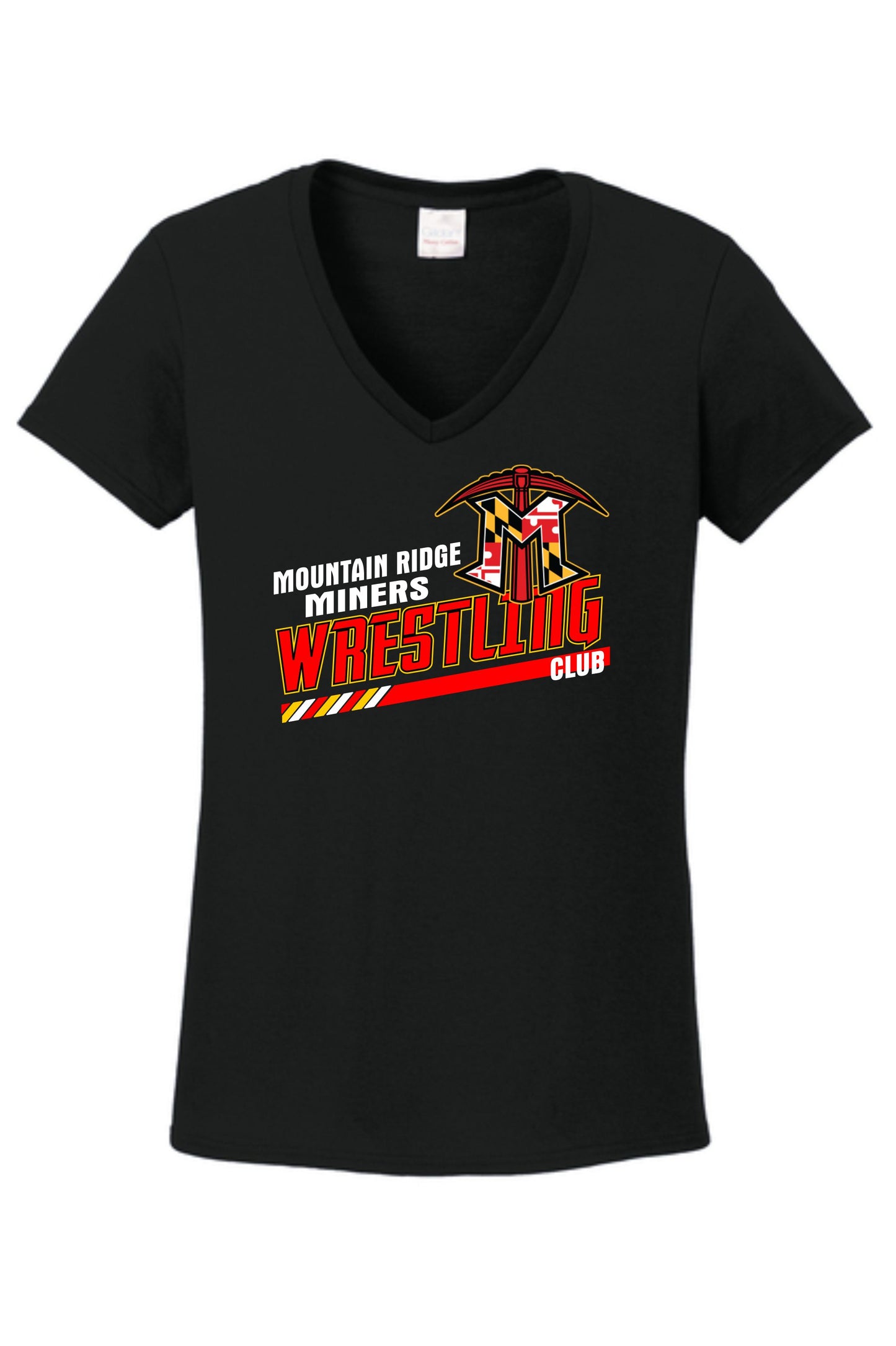 Women's V-Neck T-Shirt Design 2