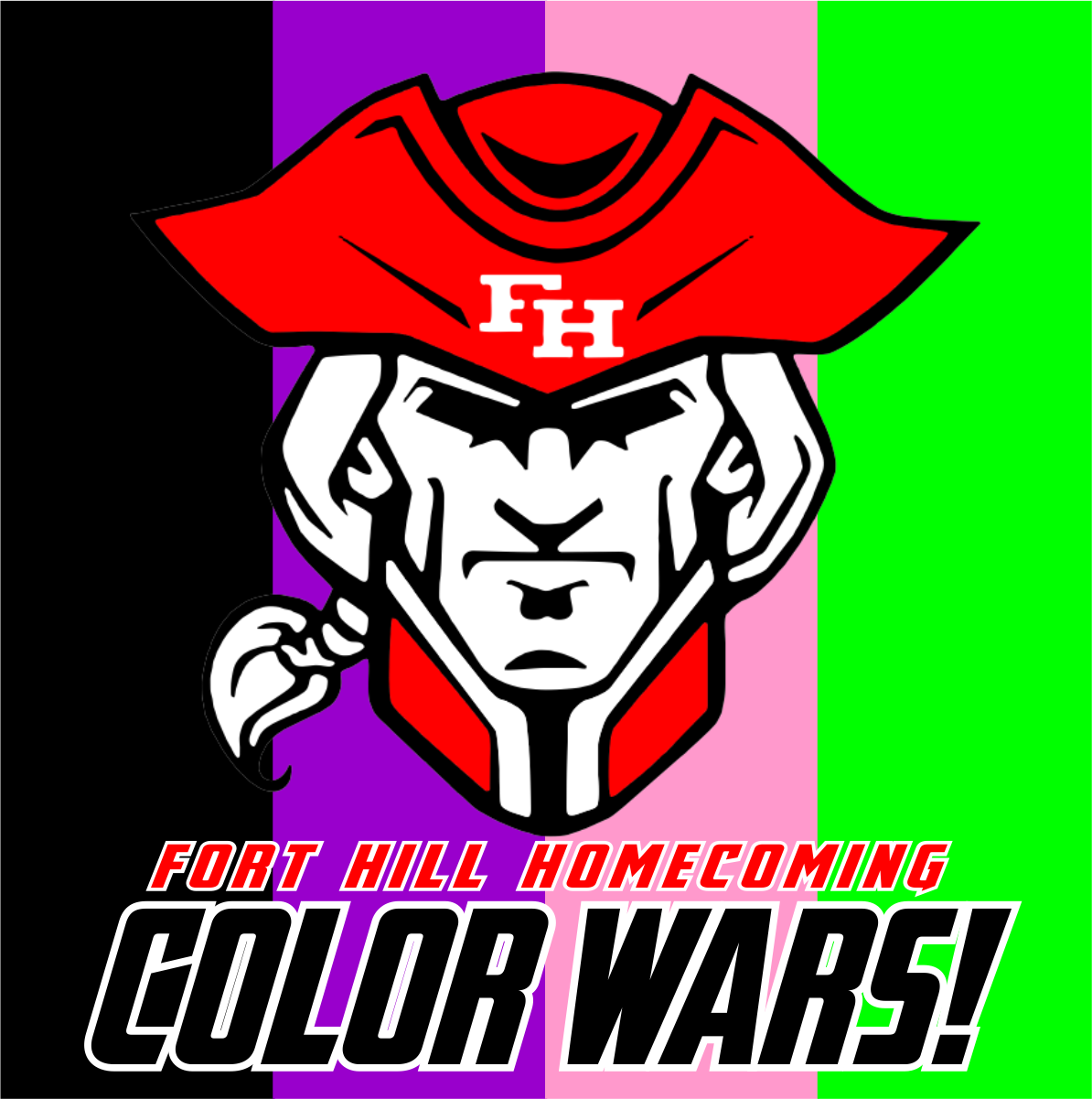 FORT HILL COLOR WARS!