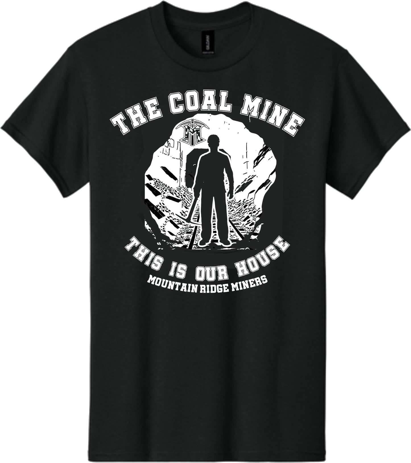 Cotton Black - COAL MINE T-Shirt (BLACK OUT NIGHT February 12)