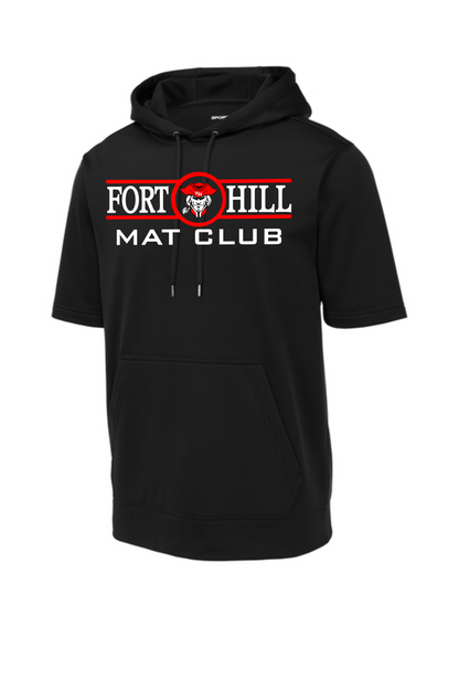 Moisture Wicking Short Sleeve  Hoodie Design 1