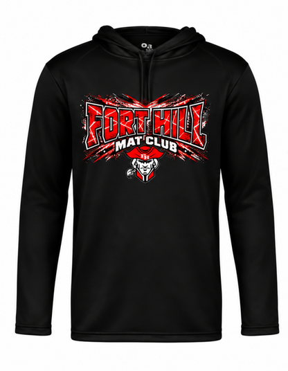 Hooded Long Sleeve T-Shirt  Design 2