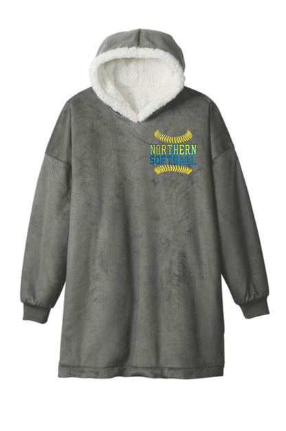 Blanket Hoodie  -  Who Says Softball Can't Be Comfy!!