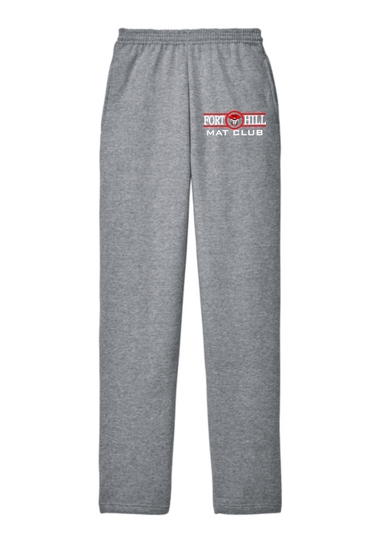 Fleece 50/50 Sweatpants w Embroidery Logo