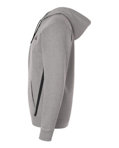 ADIDAS Game & Go Fleece Full-Zip Hooded Sweatshirt