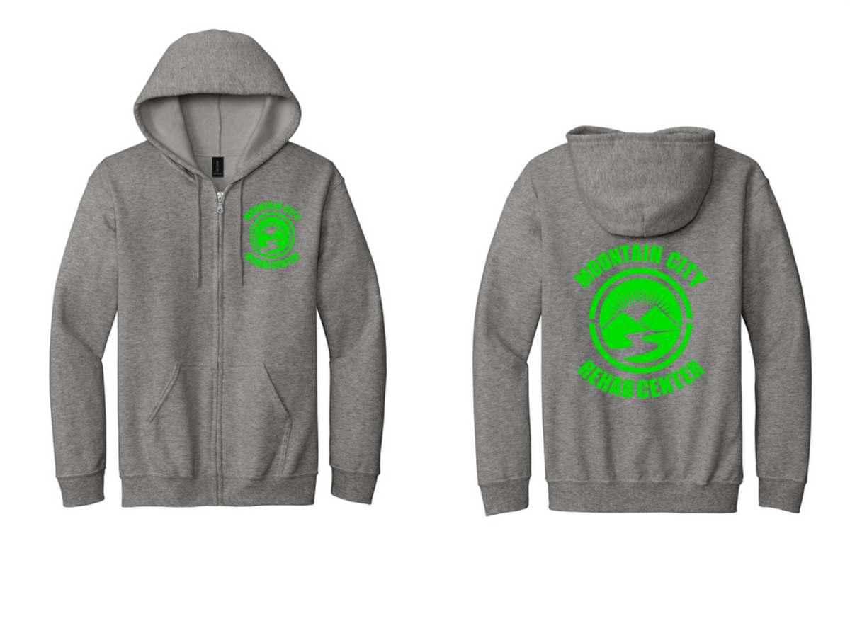 Full Zipper Hooded Sweatshirt