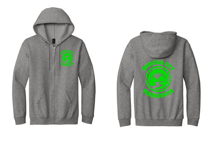 Full Zipper Hooded Sweatshirt