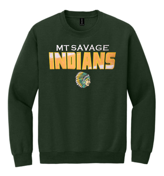 50/50 Cotton/Poly Crew Neck Sweatshirt