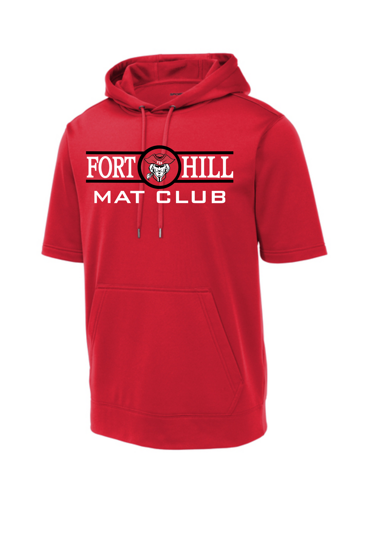 Moisture Wicking Short Sleeve  Hoodie Design 1