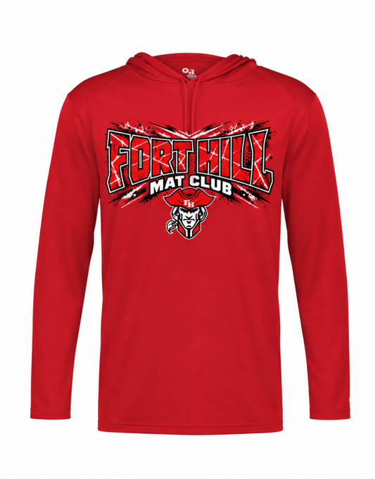 Hooded Long Sleeve T-Shirt  Design 2