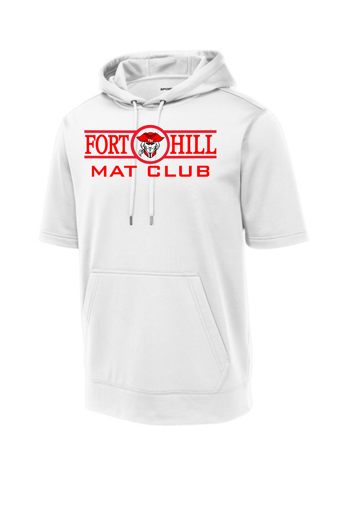 Moisture Wicking Short Sleeve  Hoodie Design 1