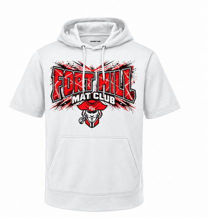 Moisture Wicking Short Sleeve  Hoodie Design 2