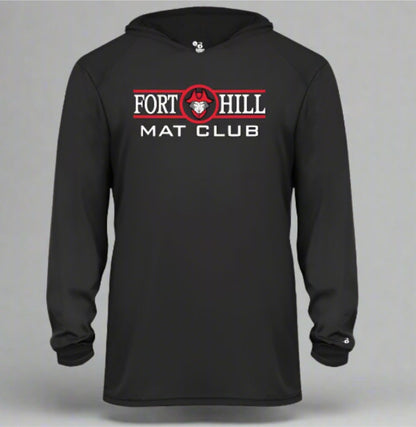 Adult Hooded Longsleeve Shirt Design 1