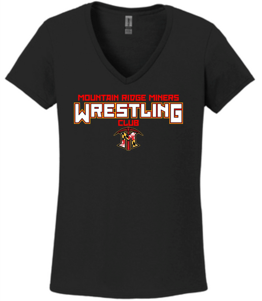 Women's V-Neck T-Shirt Design 1