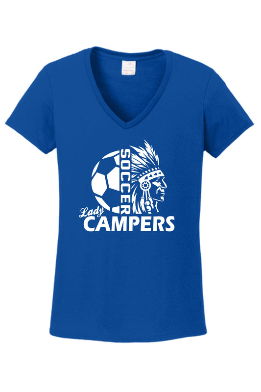 Ladies V-Neck T-Shirt Design 2