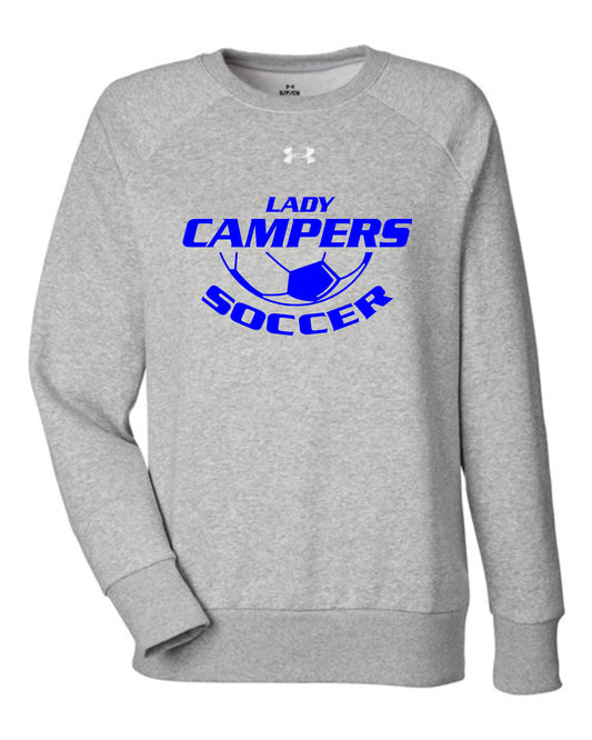 Women's Under Armour Fleece Crewneck Design 1