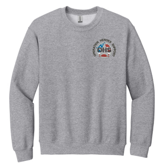 Embroidered Gildan Crewneck