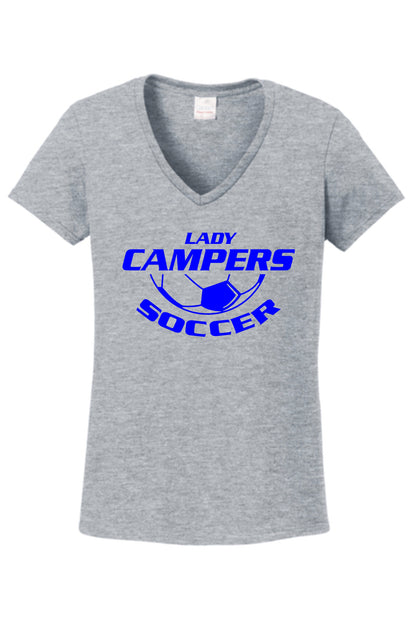 Ladies V-Neck T-Shirt Design 1