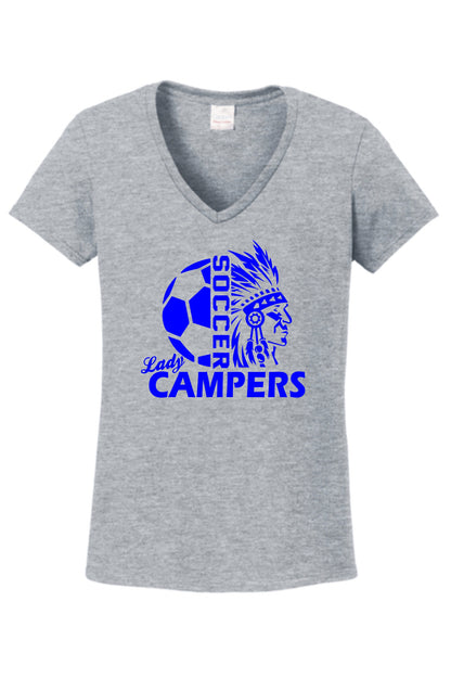 Ladies V-Neck T-Shirt Design 2