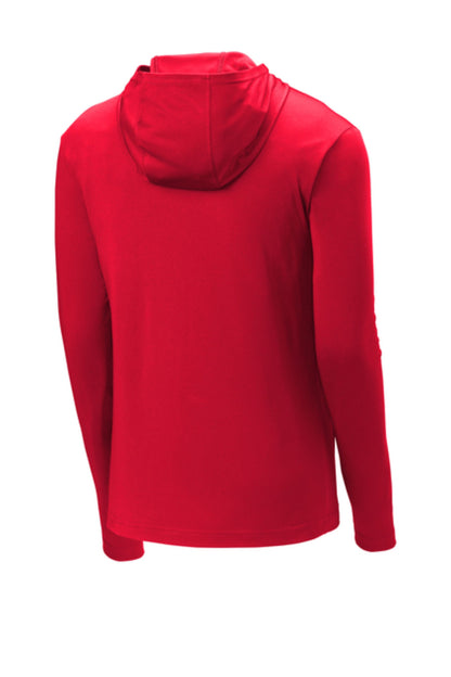 Adult Hooded Longsleeve Shirt Design 1