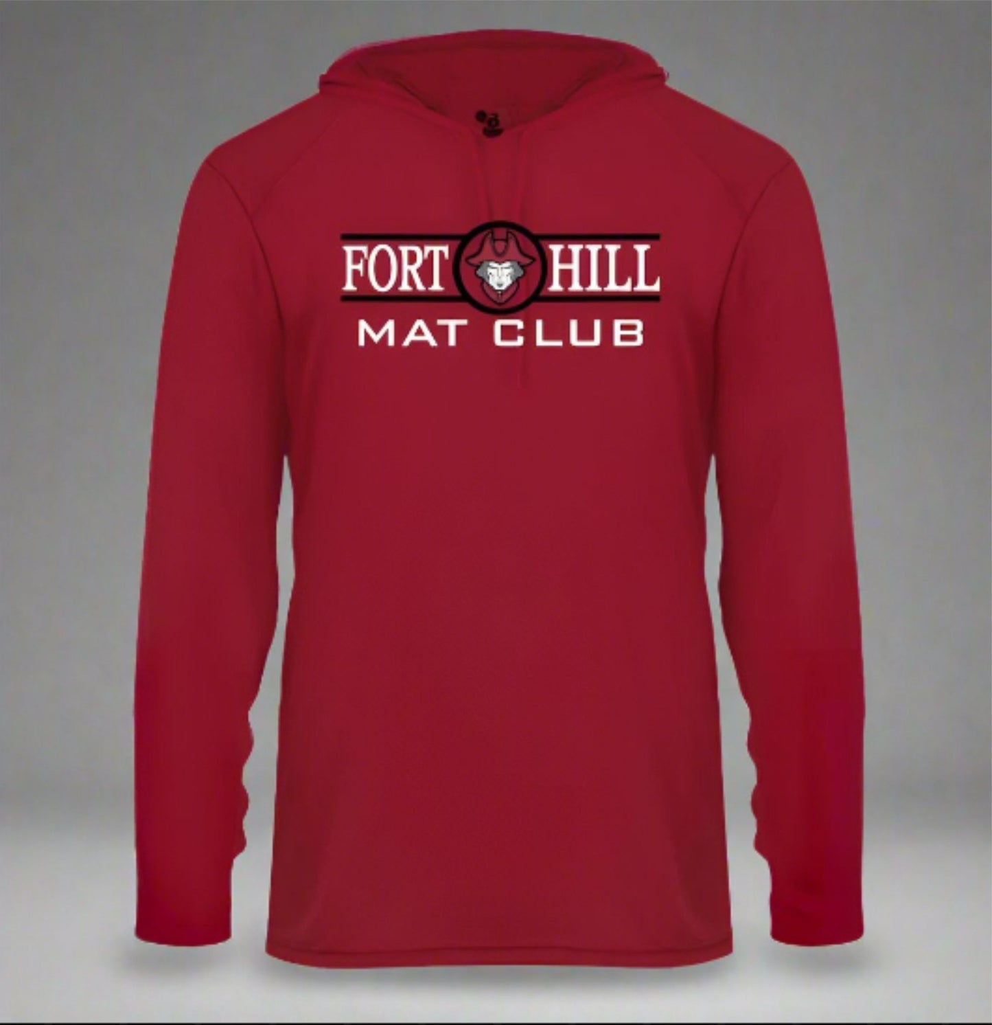 Adult Hooded Longsleeve Shirt Design 1